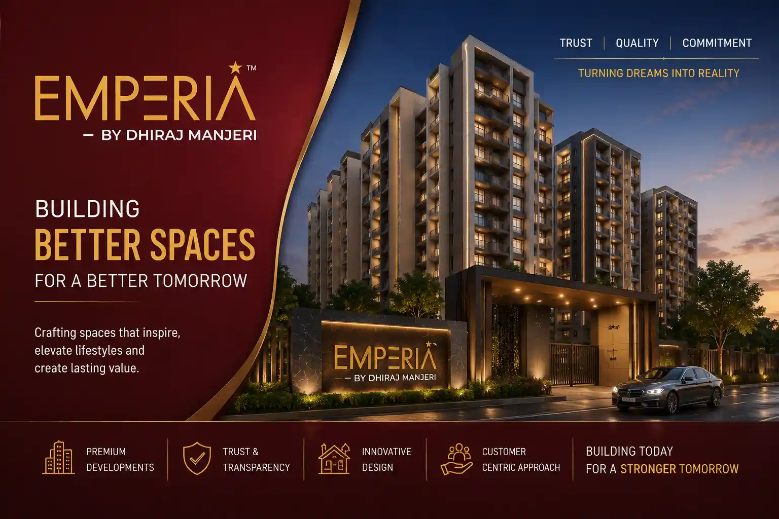 Emperia Group Dombivli premium residential projects and apartments