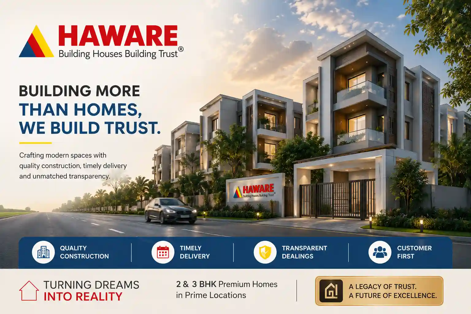 Haware Group official logo for Dombivli projects