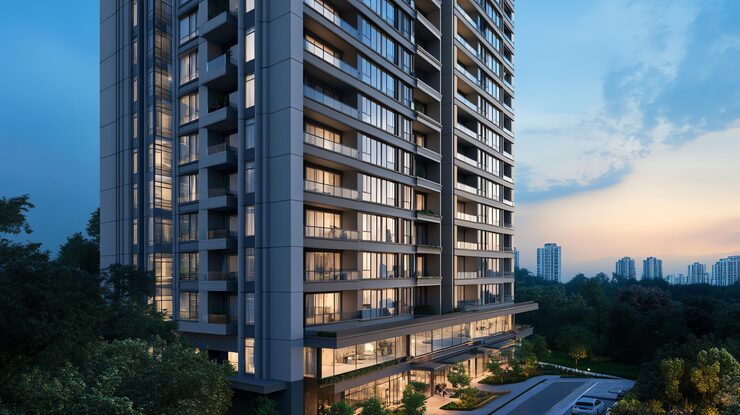 Regency Anantam residential township offering 1,2,3 BHK flats in Dombivli East