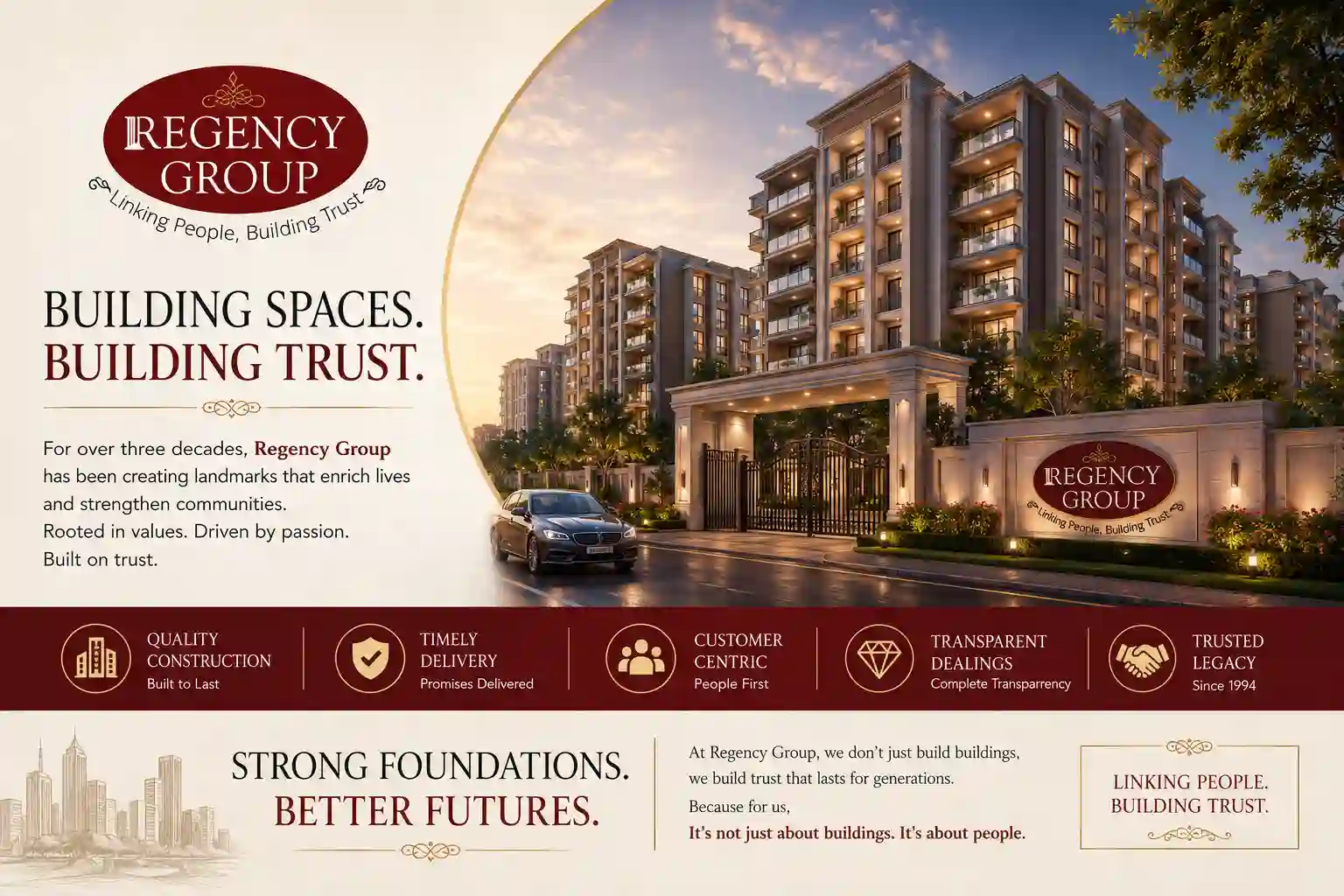 Regency Group official logo for Dombivli residential projects