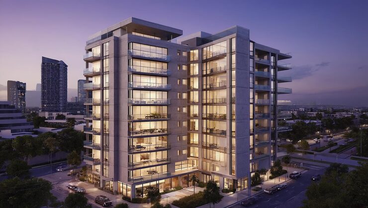 Runwal Gardens township with 1,2,3 BHK homes surrounded by greenery